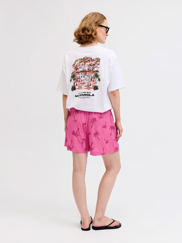 JJXX Loose fit Pants 'JXLEA' in Pink