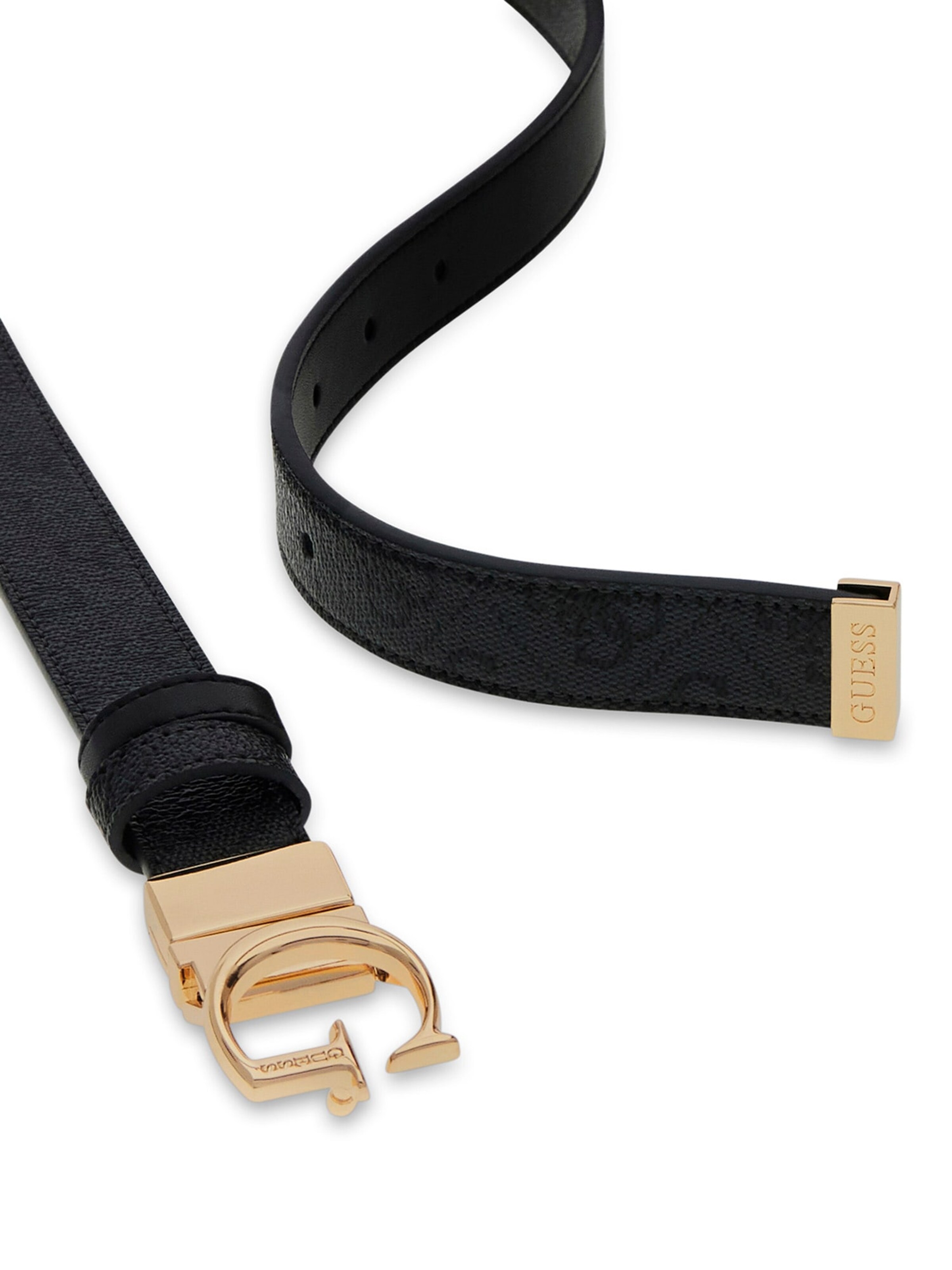 GUESS Gürtel 'Leona' in Schwarz