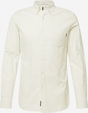 Coupe slim Chemise Dockers en beige : devant