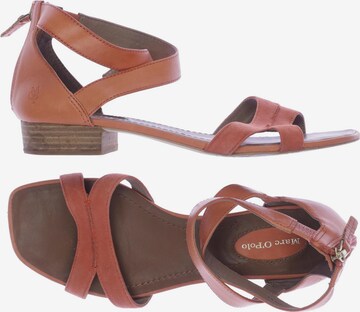 Marc O'Polo Sandals & High-Heeled Sandals in 39,5 in Orange: front