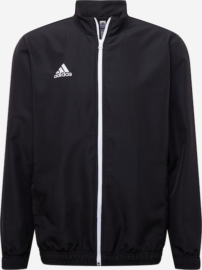 Sportinė striukė 'Entrada 22' iš ADIDAS PERFORMANCE, spalva – juoda / balta, Prekių apžvalga