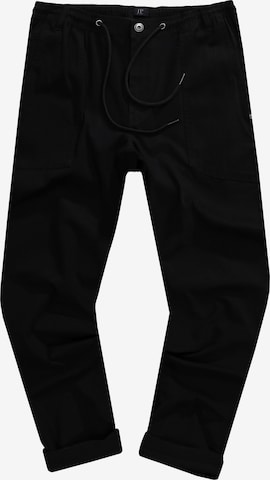 Regular Pantalon cargo JP1880 en noir : devant