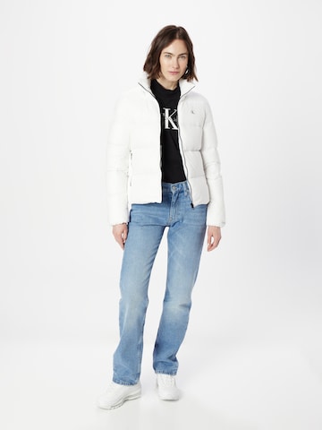 Calvin Klein Jeans Jacke in Weiß