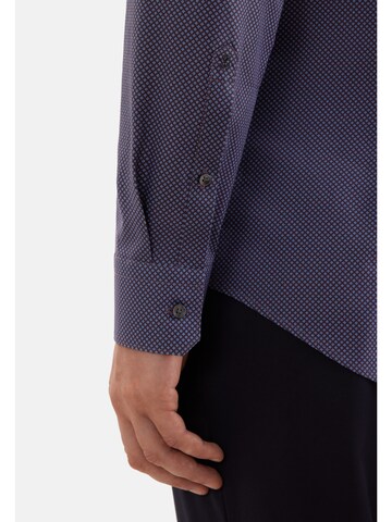 SEIDENSTICKER Slim fit Zakelijk overhemd 'Smart Essentials' in Blauw