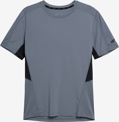 4F T-Shirt fonctionnel en bleu-gris / noir, Vue avec produit