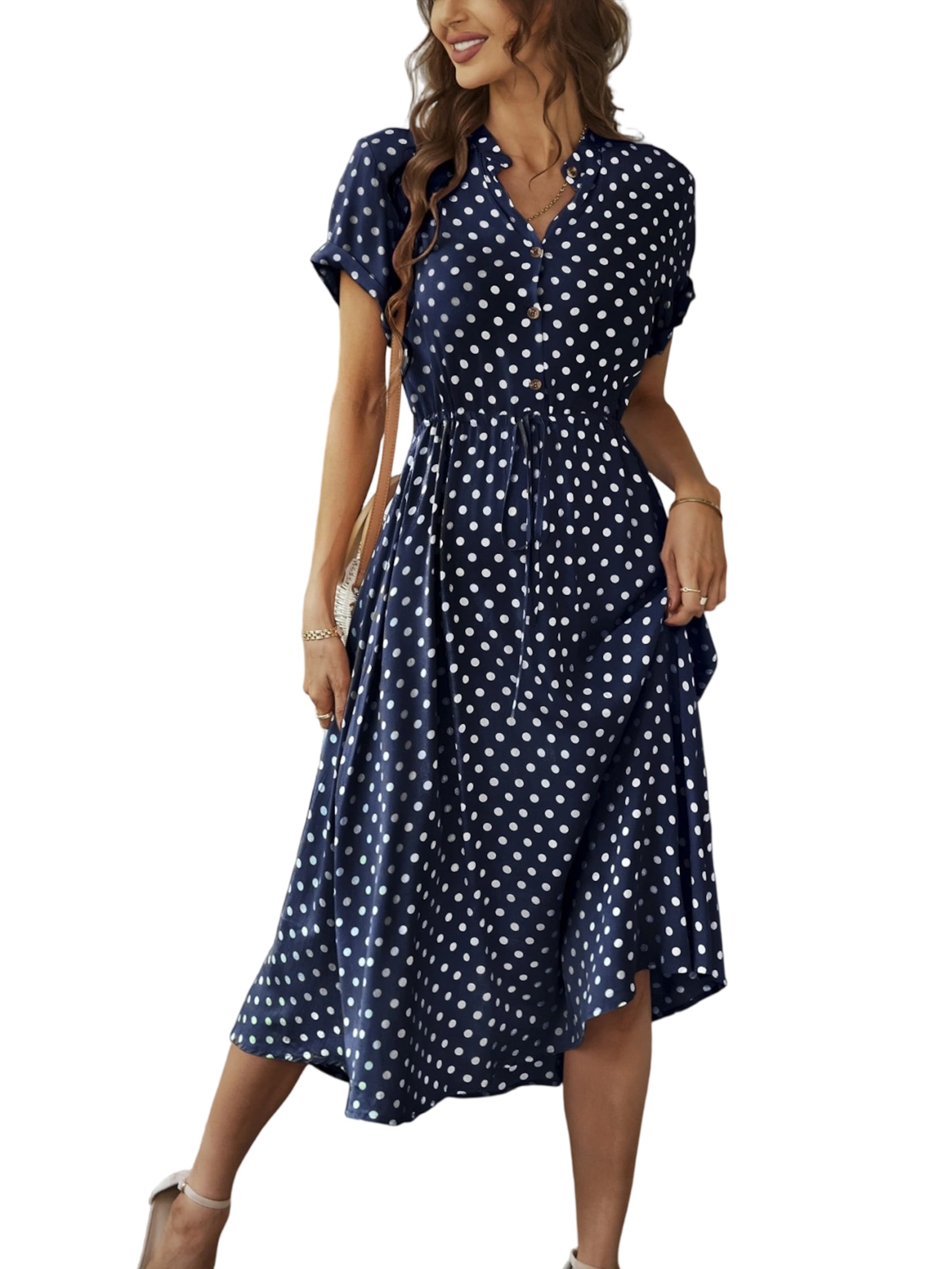 Yesfashion Summer Dress in 38 in Navy, Item view
