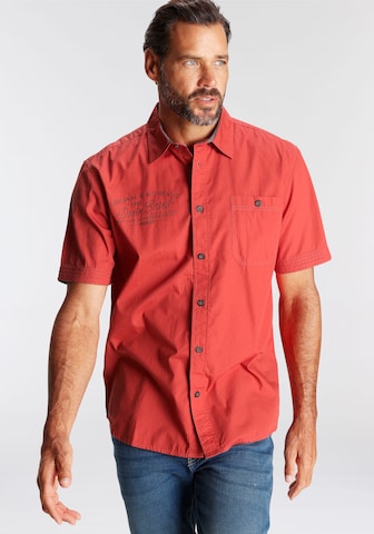 Man's World Regular fit Business Shirt in Red