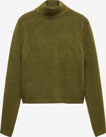 Pull-over MANGO en vert : devant