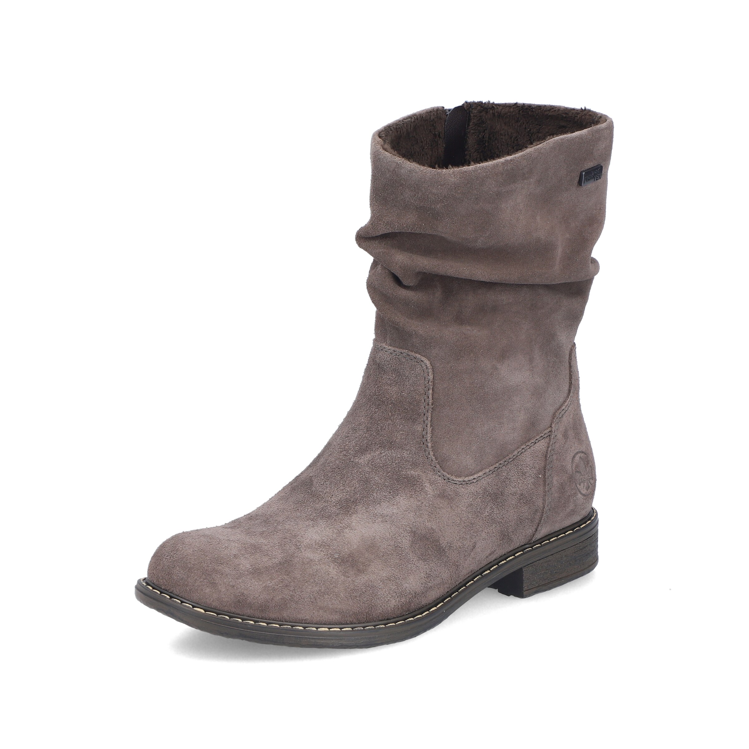 Boots ' 74874 ' Rieker en gris : devant