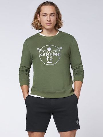 CHIEMSEE Regular Fit Sweatshirt in Grün: predná strana