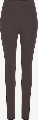 Leggings LASCANA en marron : devant