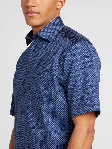 Regular fit Camicia business di OLYMP in blu