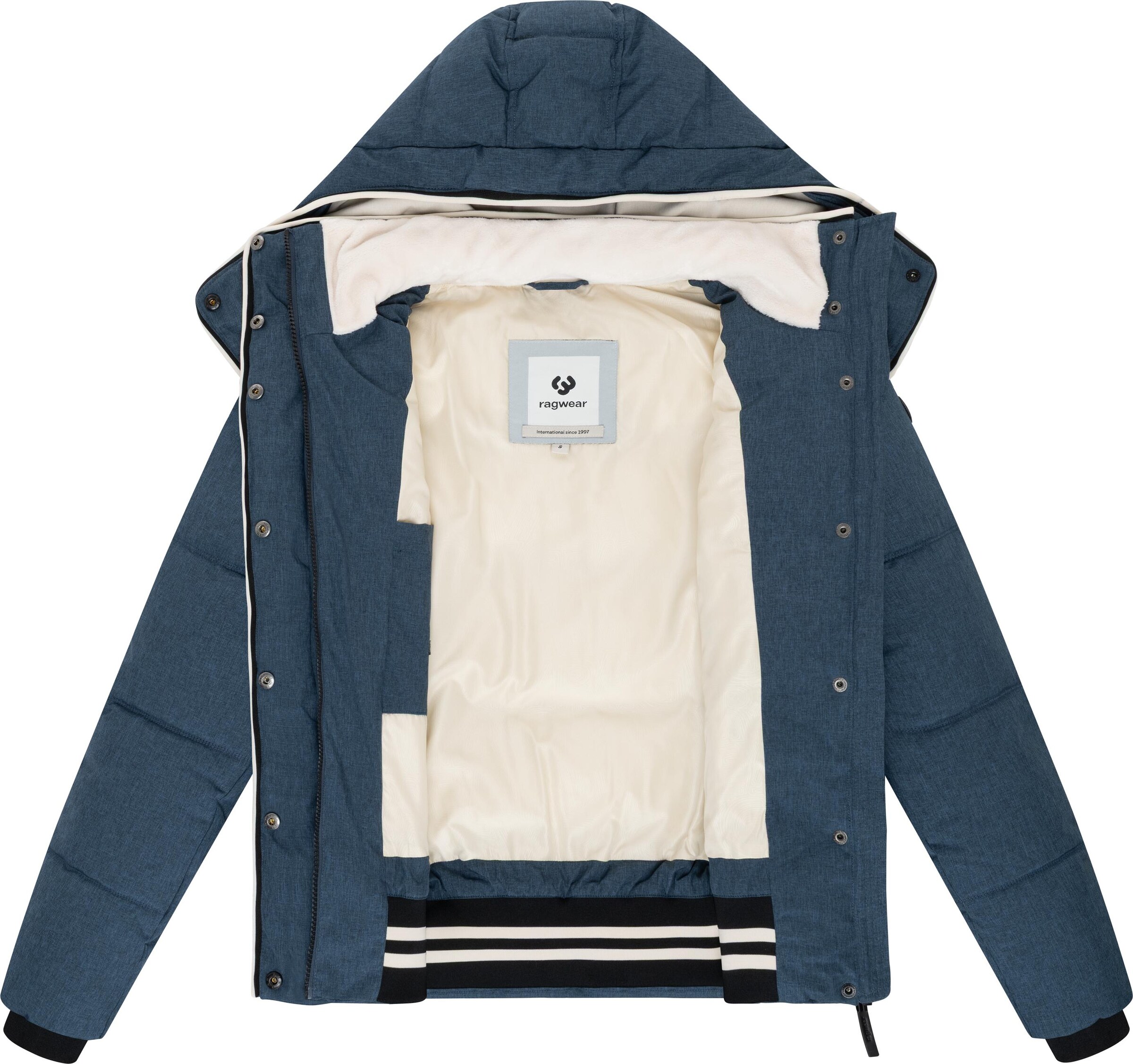 Ragwear Winter Jacket 'Gleama' in Blue