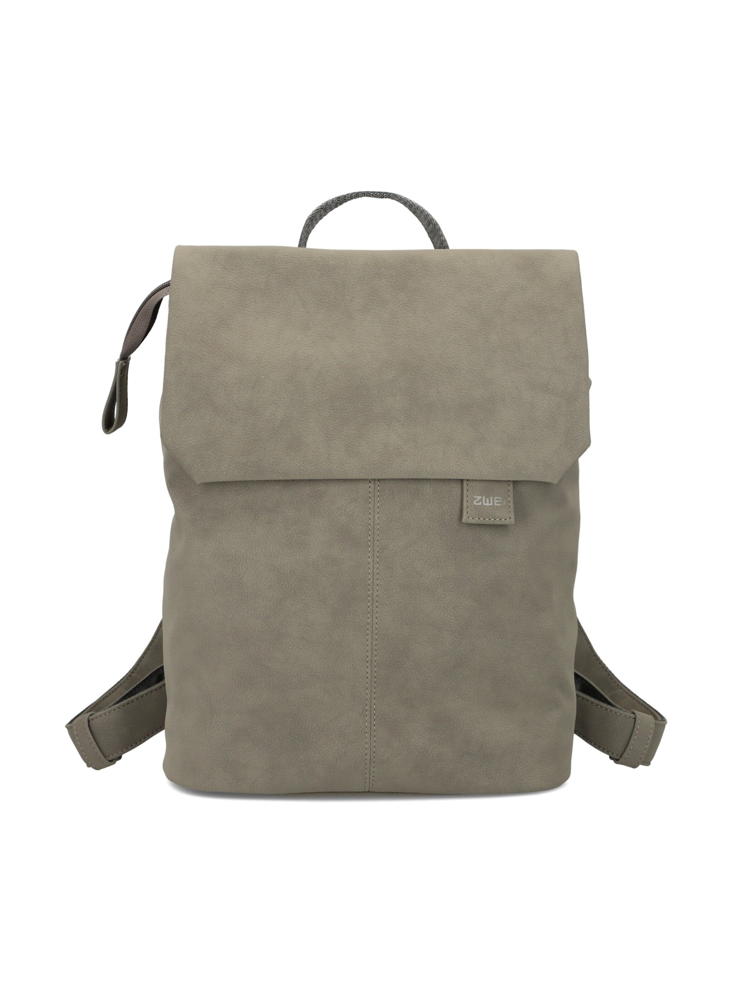 ZWEI Backpack 'MADEMOISELLE.M MR13' in Brown: front