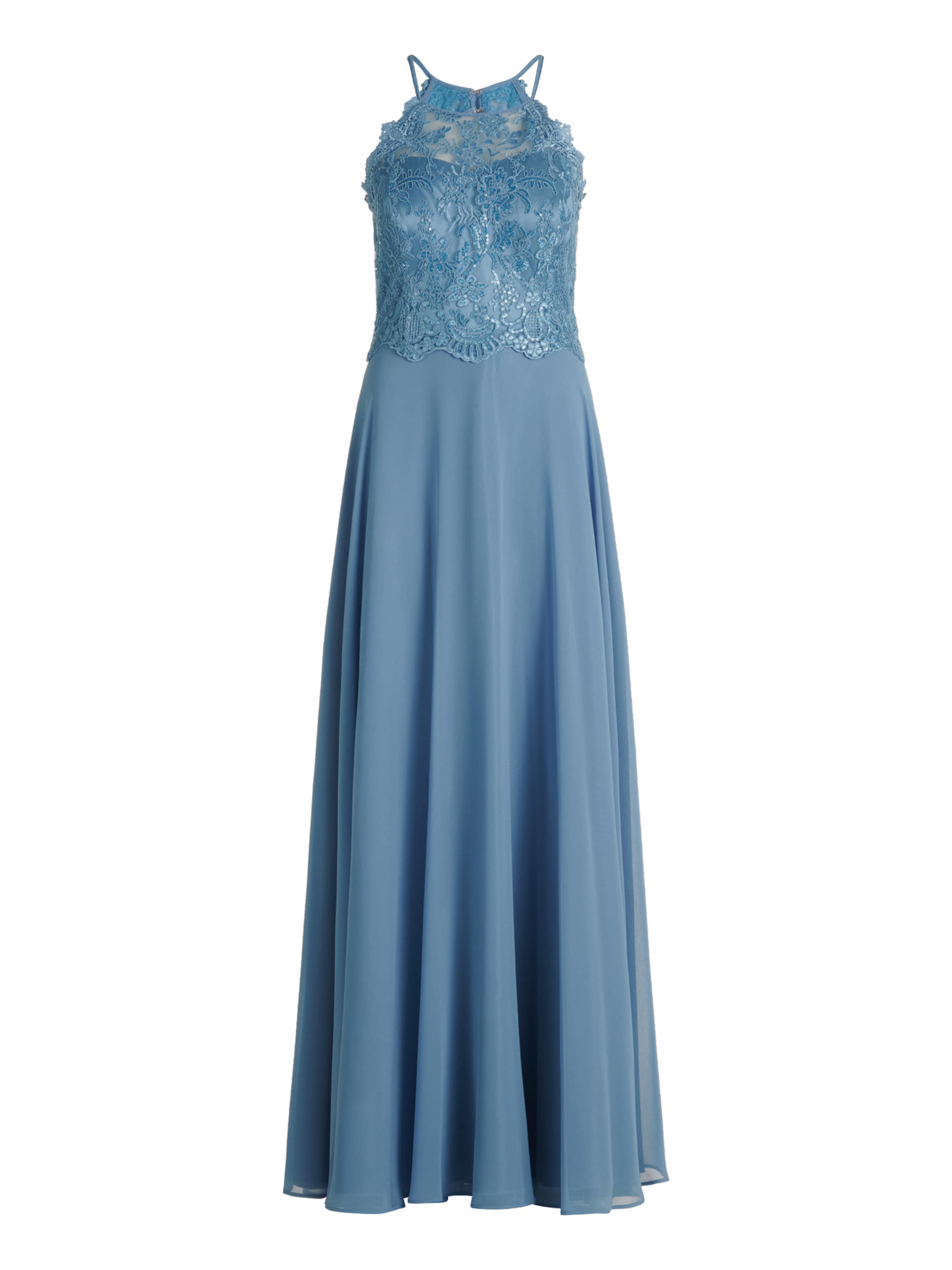 Vera Mont Avondjurk in Blauw: voorkant