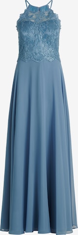 Vera Mont Avondjurk in Blauw: voorkant