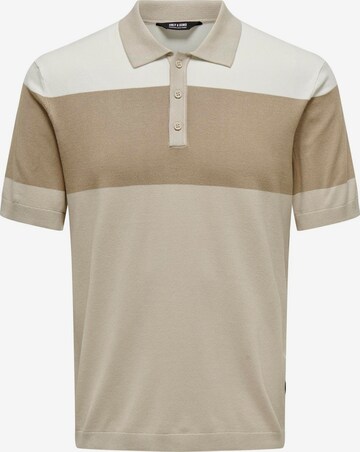 Only & Sons Pullover 'WYLER' in Beige: predná strana