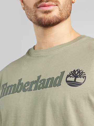 TIMBERLAND قميص بلون أخضر