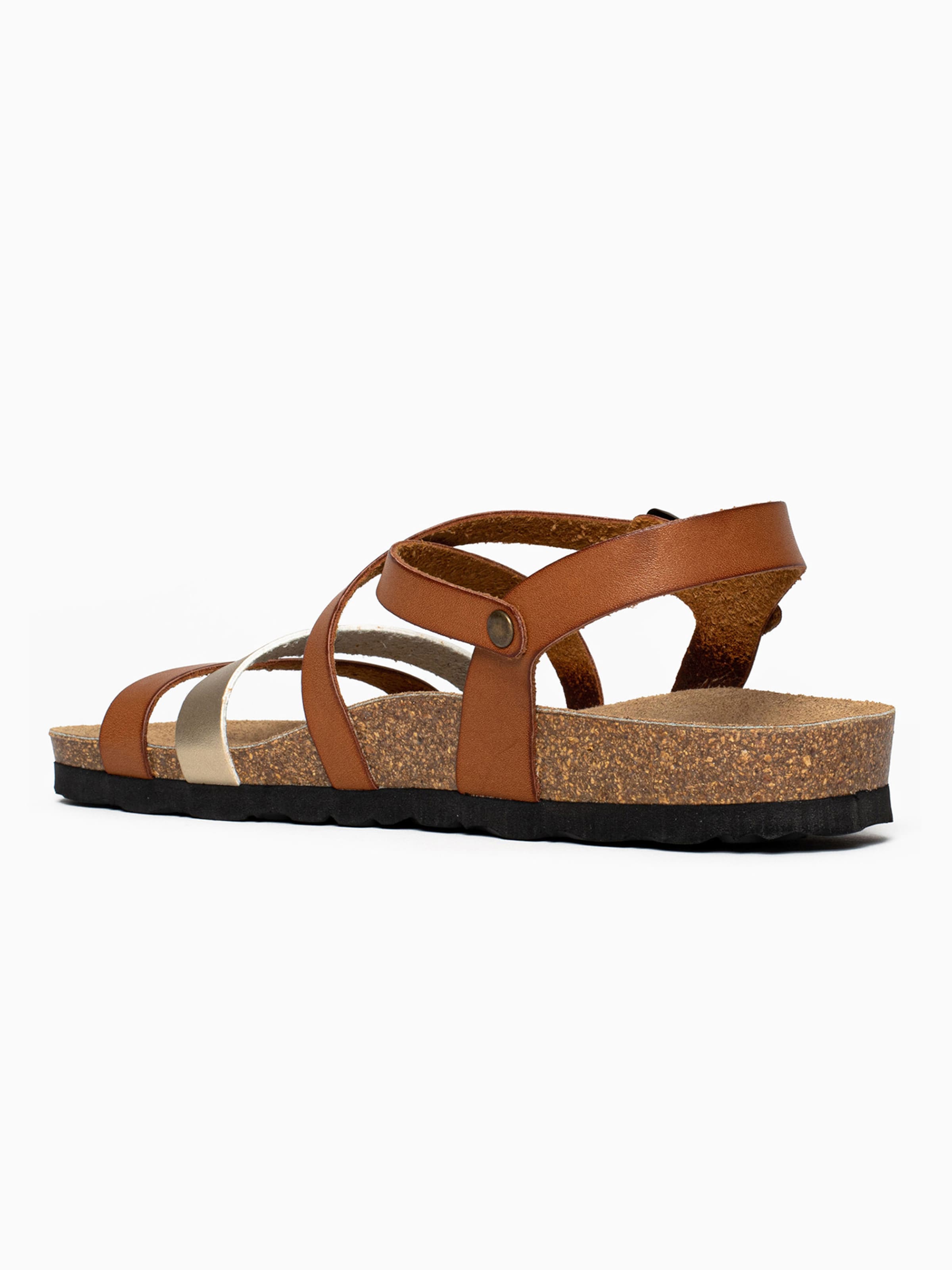 Sandalo con cinturino 'Gerone' di Bayton in marrone