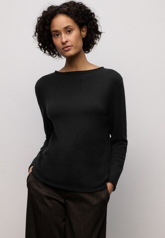 STREET ONE Sweater in Black: front