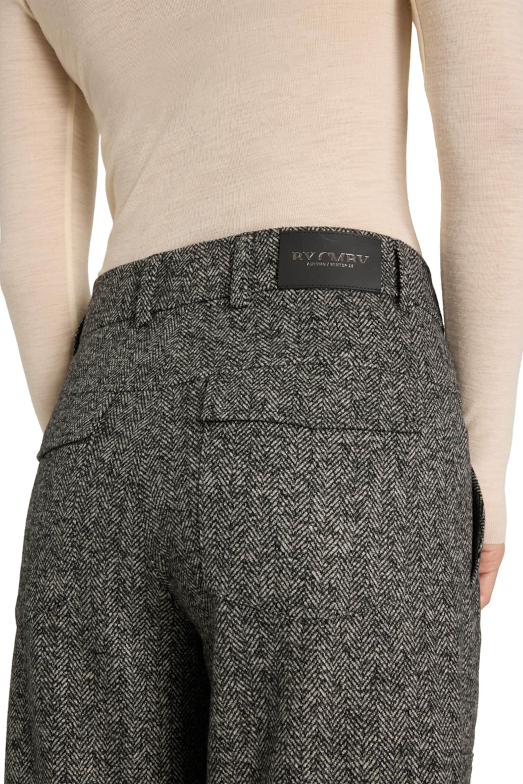Cambio Barrel Pants ' Orly ' in Grey