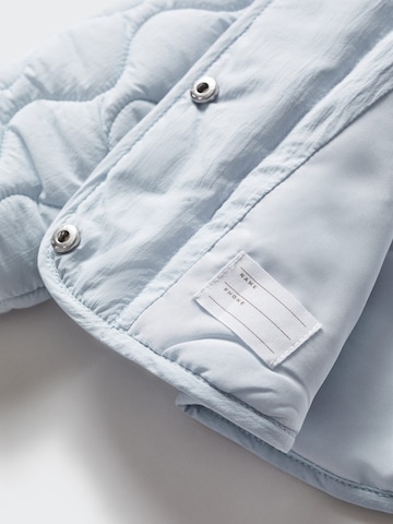 MANGO KIDS Prehodna jakna 'Genio' | modra barva