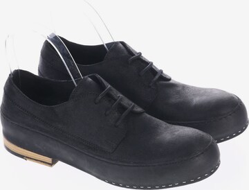 OXS Flats & Loafers in 39 in Black: front