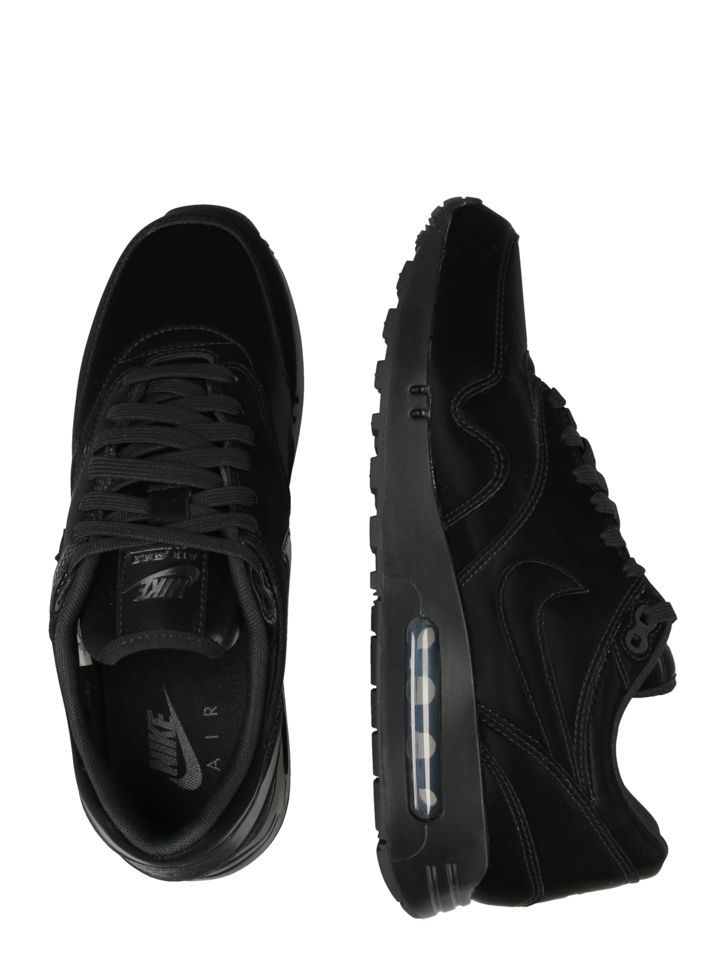 Nike Sportswear Nizke superge 'Air Max 1 '86' | črna barva: ob strani