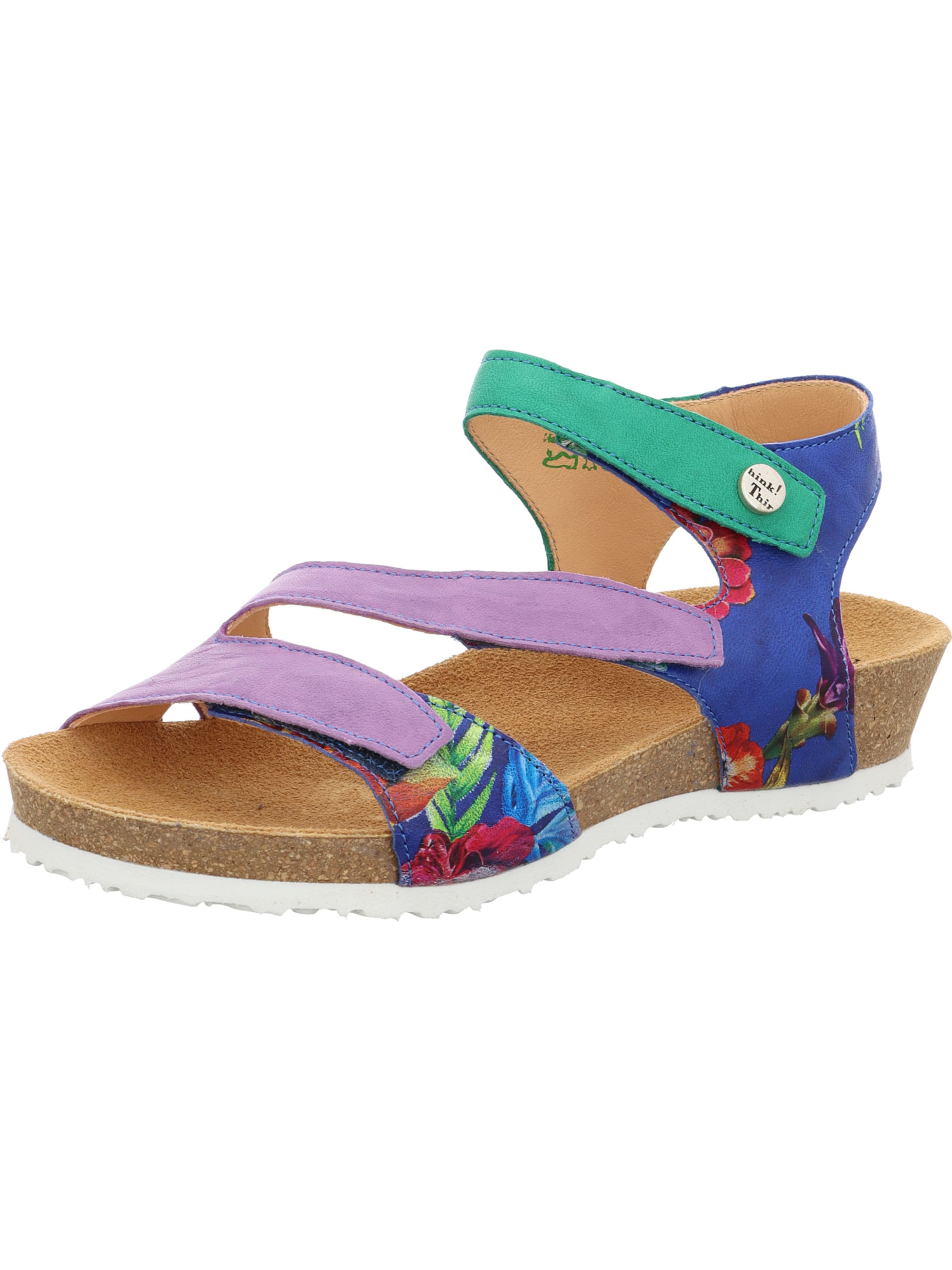 THINK! Sandale 'Dumia' in Blau: Vorderseite
