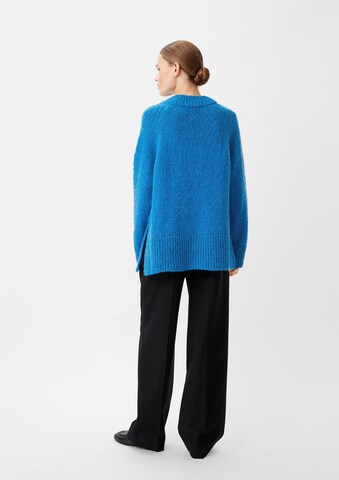 Pull-over COMMA en bleu : derrière