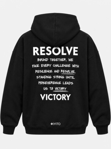 IYITO Sweatshirt 'IYHector' in Black: front