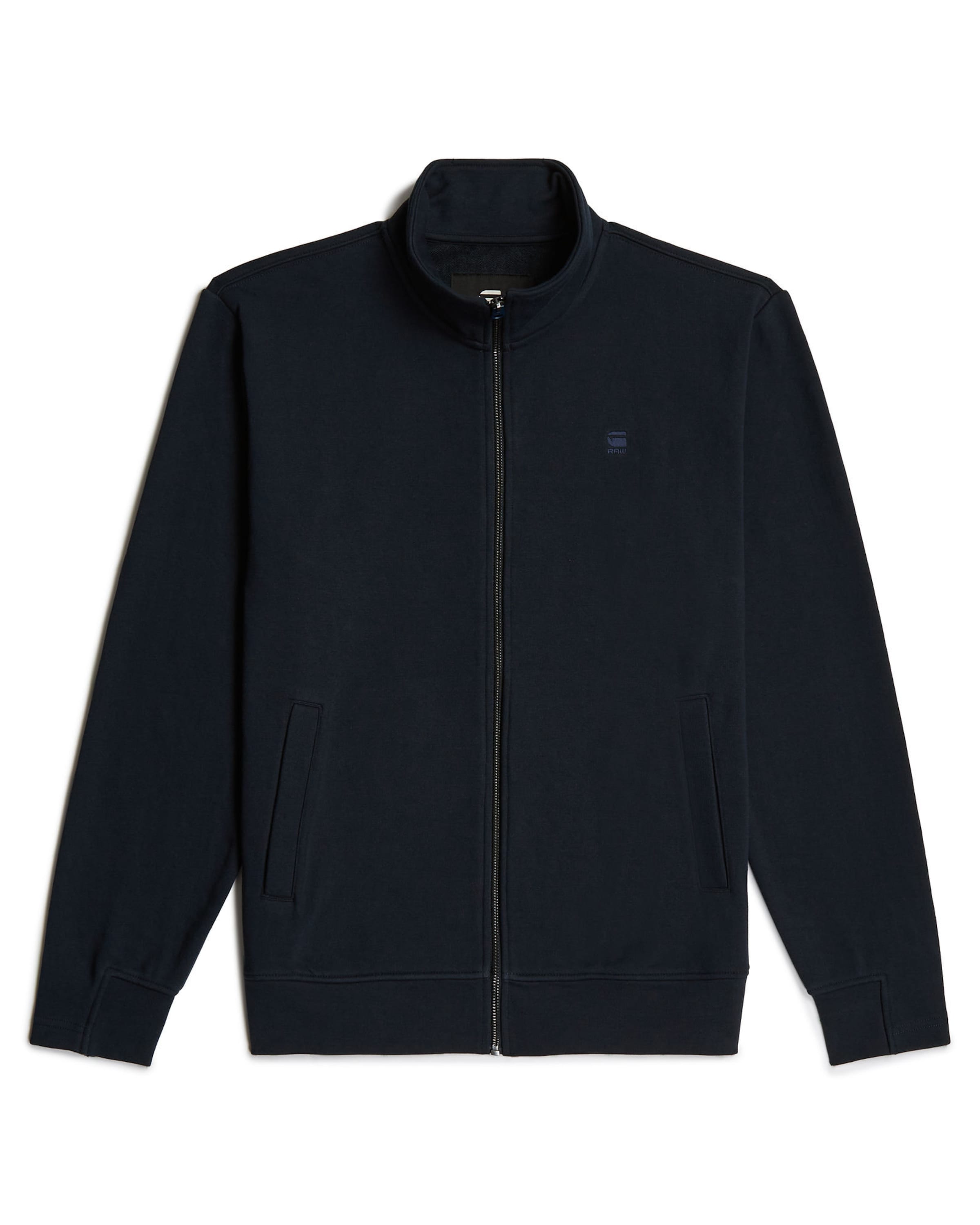 G-STAR Sweat jacket 'Nifous' in Blue: front