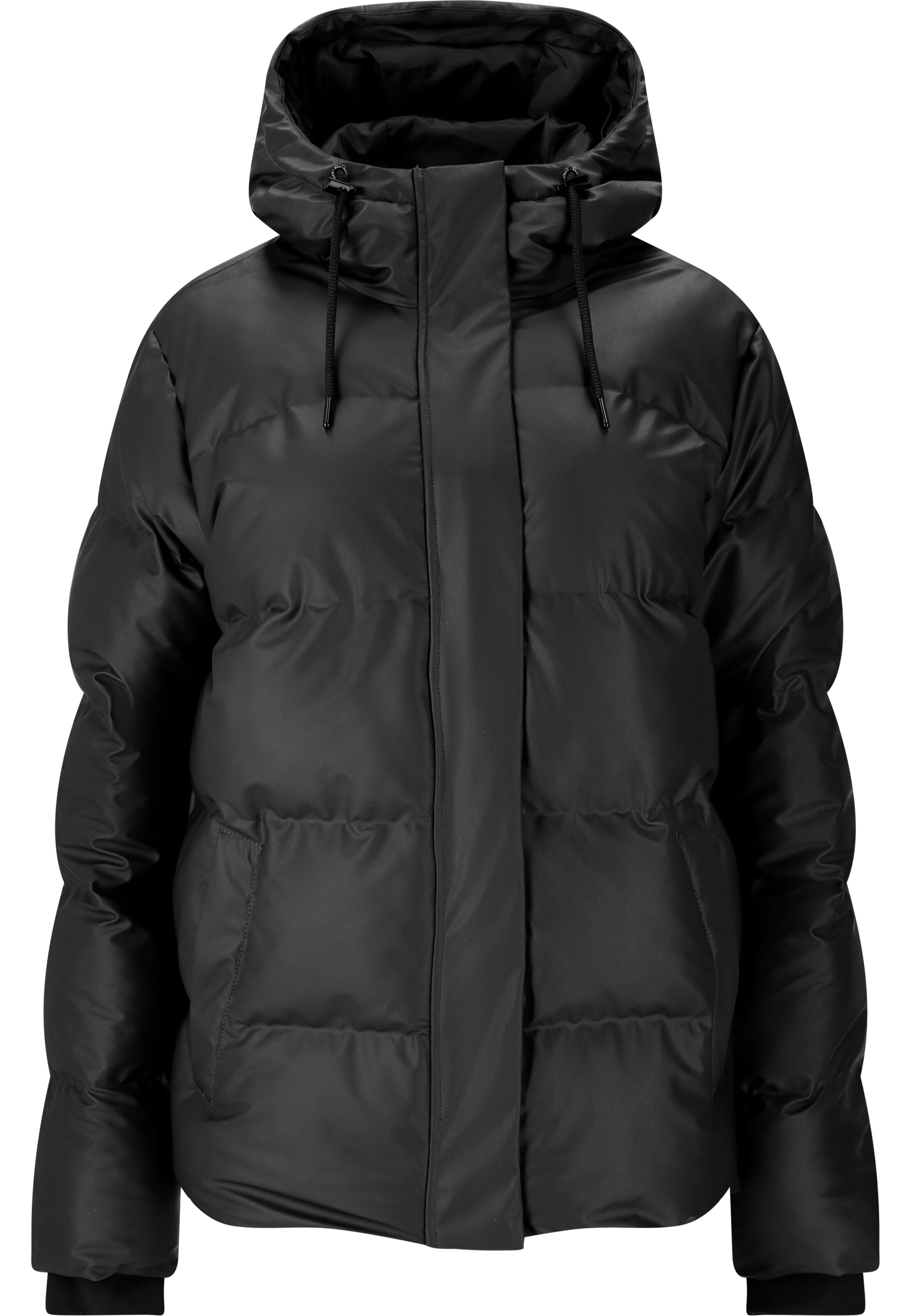 Weather Report Outdoor Jacket 'Audrey' in Black: front