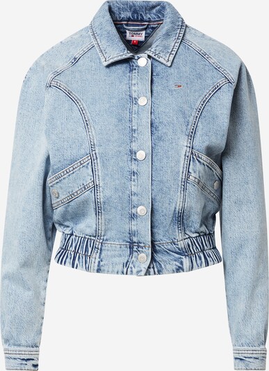 Tommy Jeans Přechodná bunda - světlemodrá / svítivě žlutá, Produkt