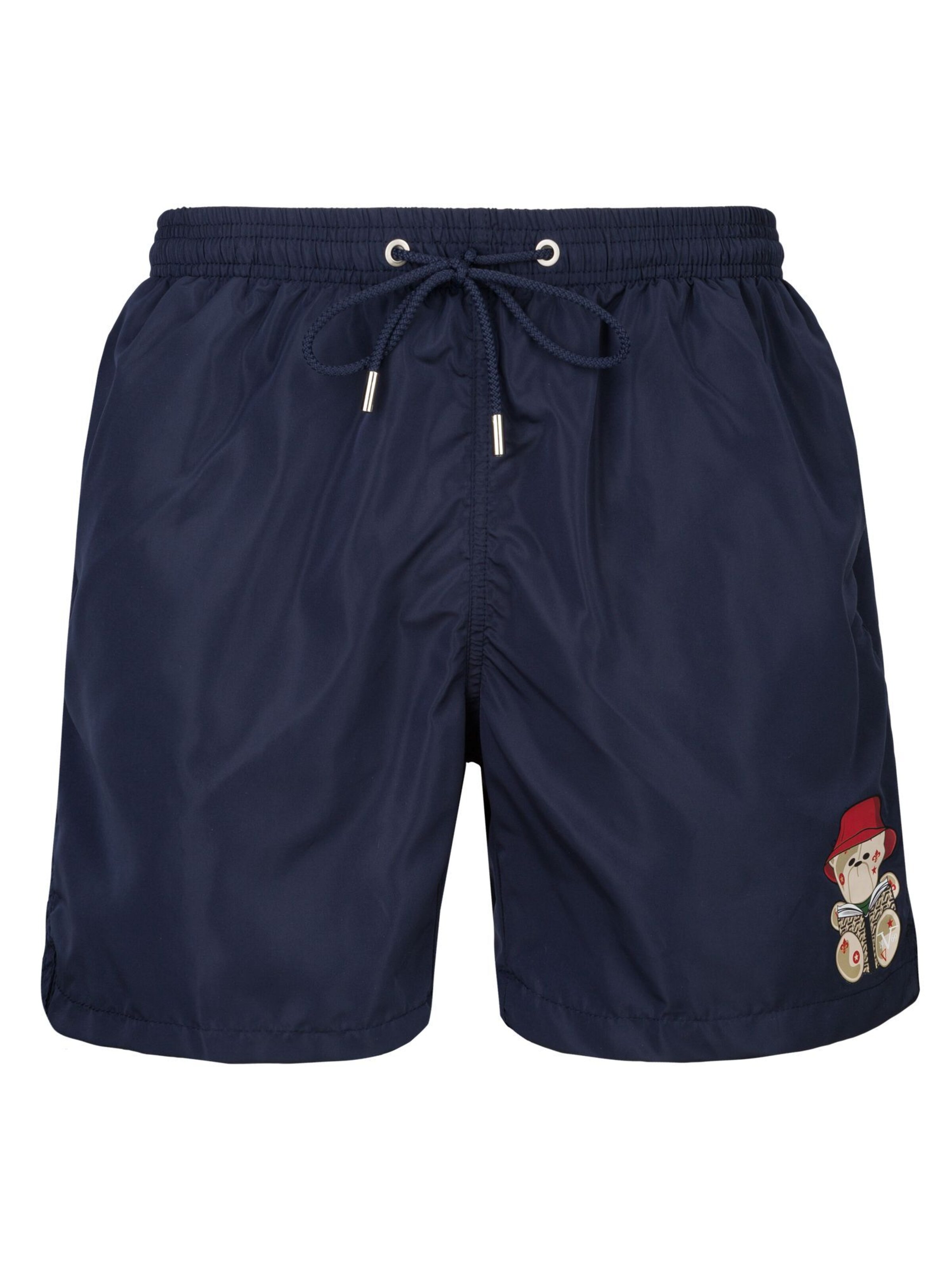 19V69 ITALIA Zwemshorts 'Siro Bucket' in Blauw: voorkant
