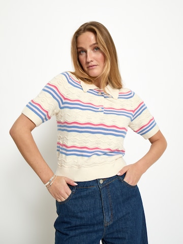 Peppercorn - Top ' PCNara Knit Top ' en azul