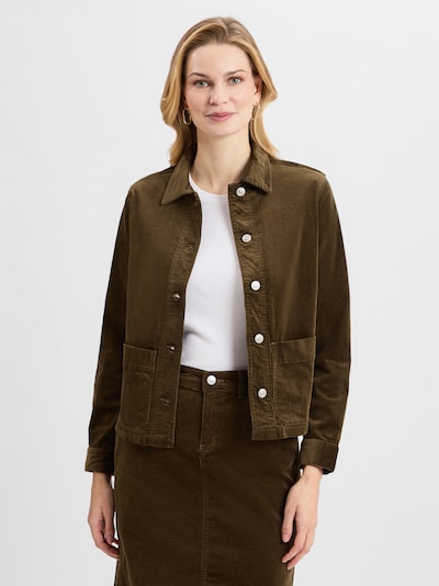 Marie Lund Übergangsjacke in khaki, Produktansicht