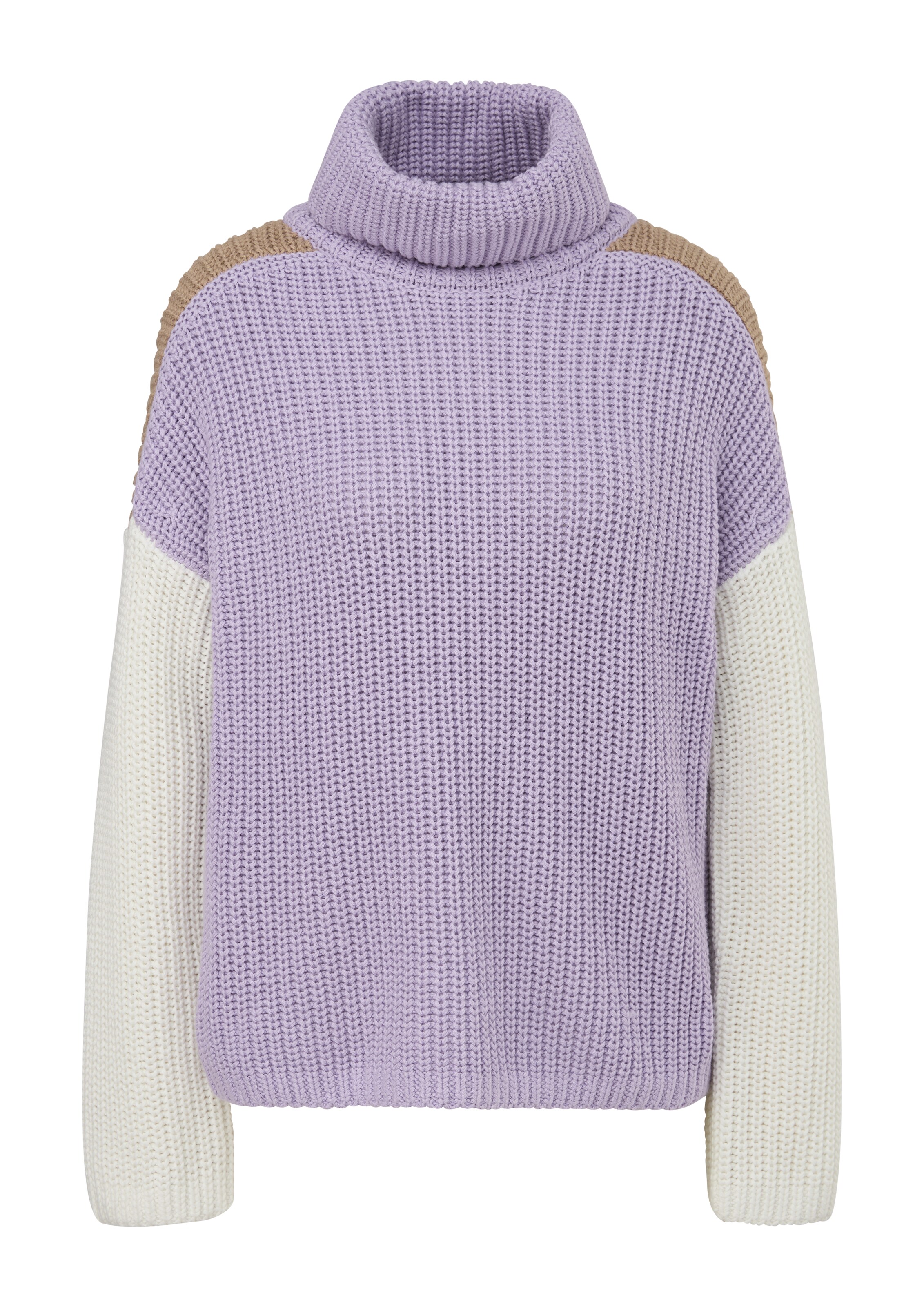 comma casual identity Pullover in Lila: Vorderseite