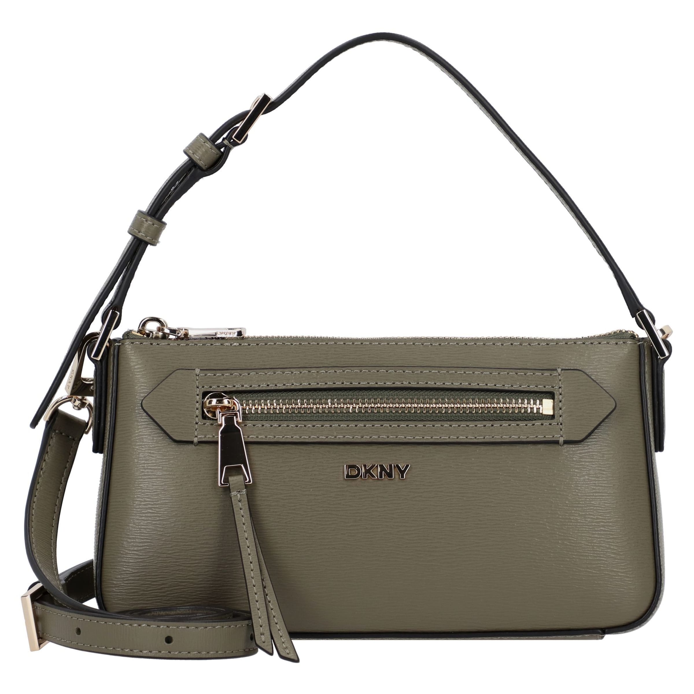 DKNY Shoulder Bag 'Ave' in Green: front