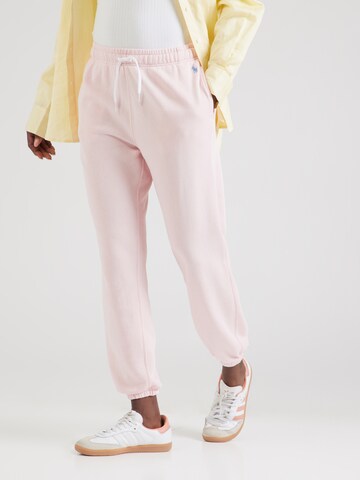 Polo Ralph Lauren Tapered Trousers in Pink: front