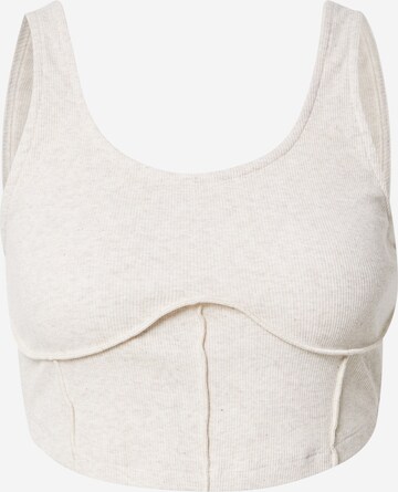 ABOUT YOU Top 'Vanessa' in Beige: front