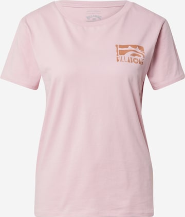 rožinė BILLABONG Sportiniai marškinėliai 'Adiv': priekis