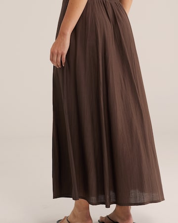 WE Fashion - Saia em castanho