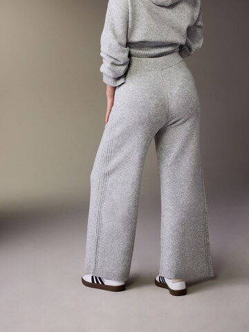 Next Široke hlačnice Hlače | siva barva