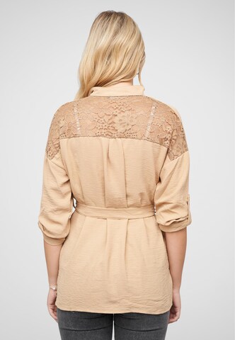 Cloud5ive Bluse in Beige
