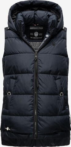 MARIKOO Bodywarmer 'Zarinaa' in Blauw: voorkant