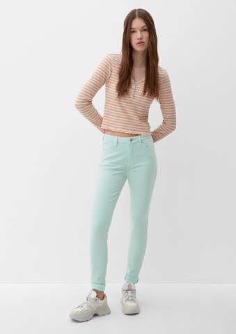 QS Skinny Jeans in Grün