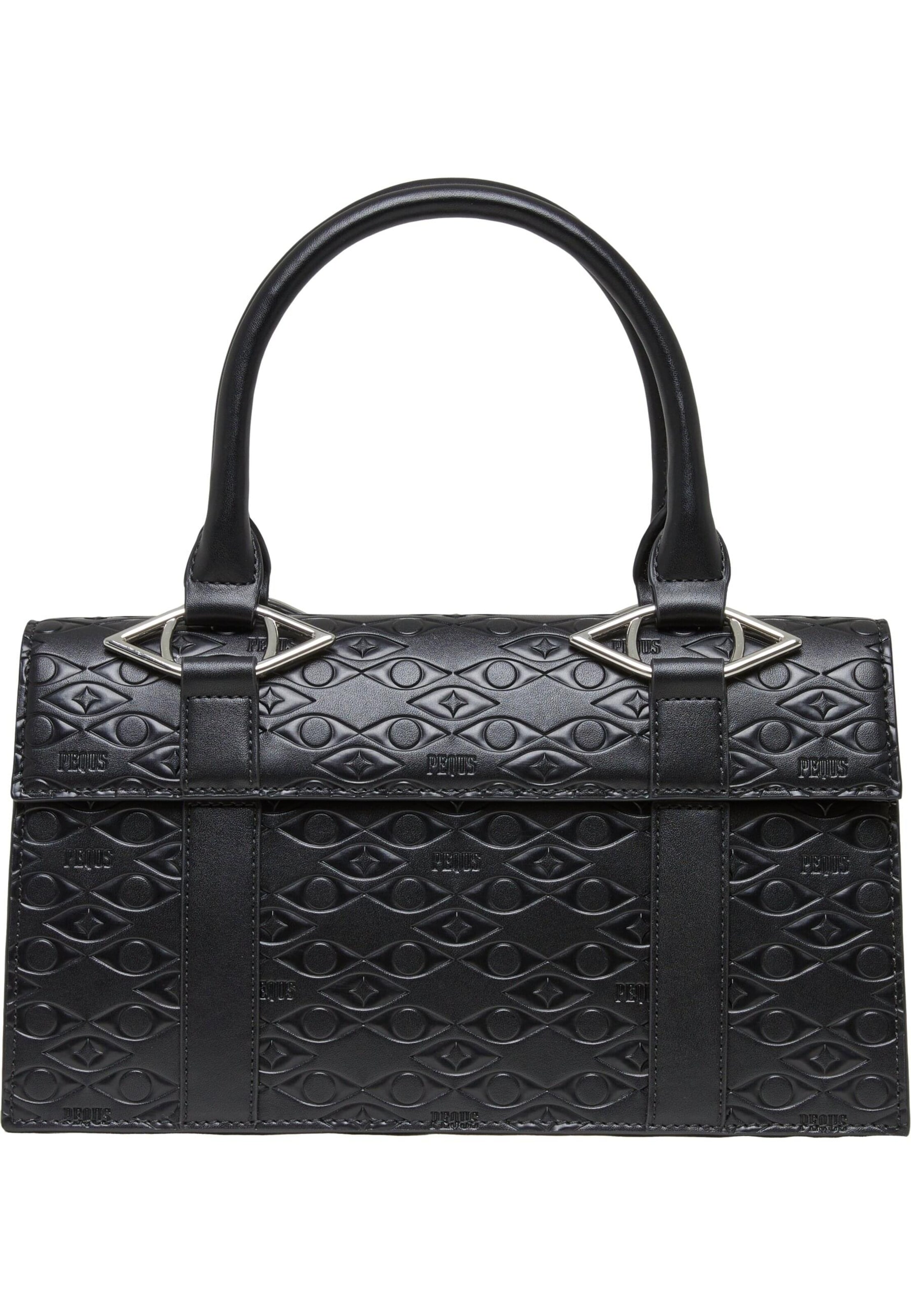 Pequs Tasche 'Astéria' in Schwarz: Vorderseite