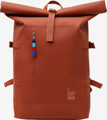 Got Bag Backpack 'Rolltop' in Red: front