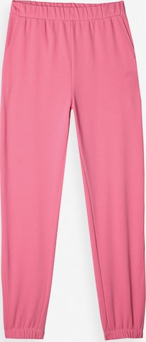 4F Конический (Tapered) Спортивные штаны в Ярко-розовый: спереди